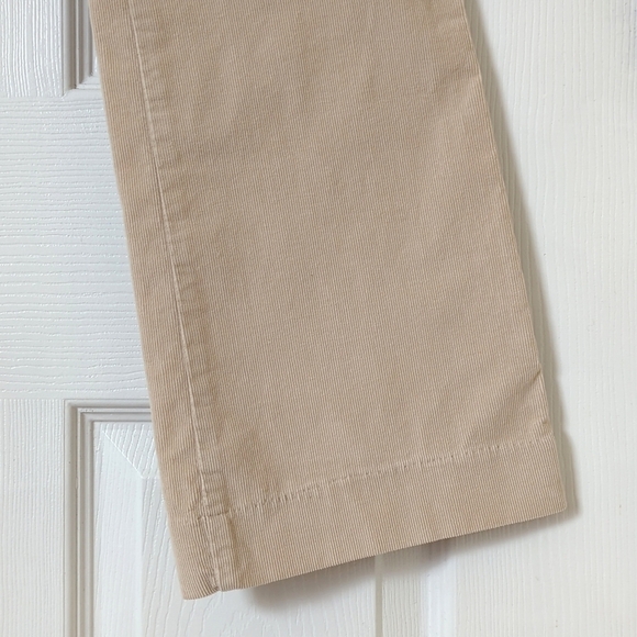 BDG Urban Outfitters Classic Pinwale Corduroy High Waisted Bootcut Pants Cream 2 - Picture 13 of 13
